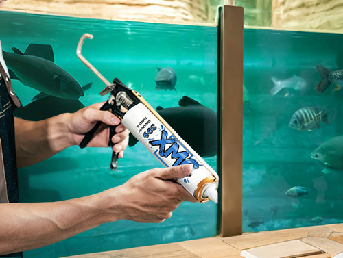 Silikondichtstoff für Aquarien