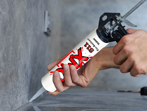Feuerbeständiges Silikondichtmittel