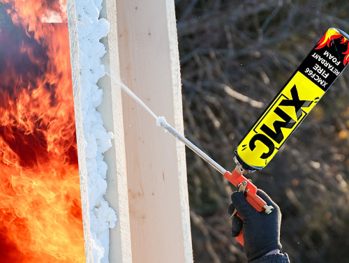 Feuerbeständiges PU-Schaumdichtmittel
